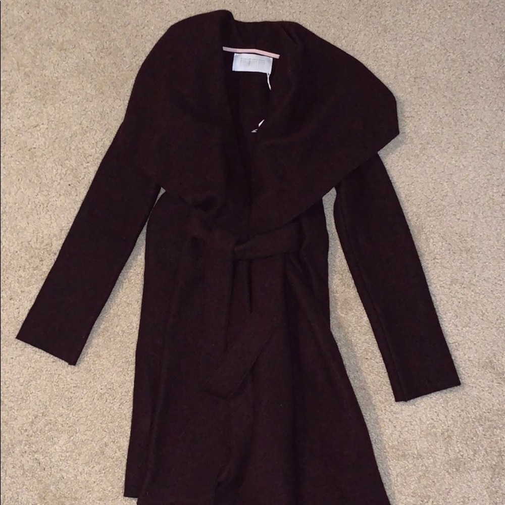 Harris Wharf London Belted Blanket Coat